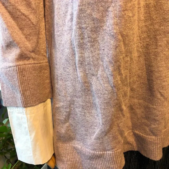 J.Crew Wool Blend Women V Neck Pullover Sweater Size M - Picture 7 of 9